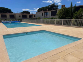 Appartement T2 à Argelès Plage - Piscine, Tennis, Pétanque, Parking et Climatisation - FR-1-309-448